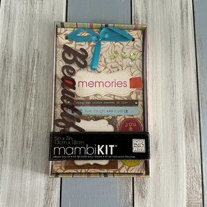 NIB! Mambi Kit 5" x 7" Album Box Kit Scrapbooking Set